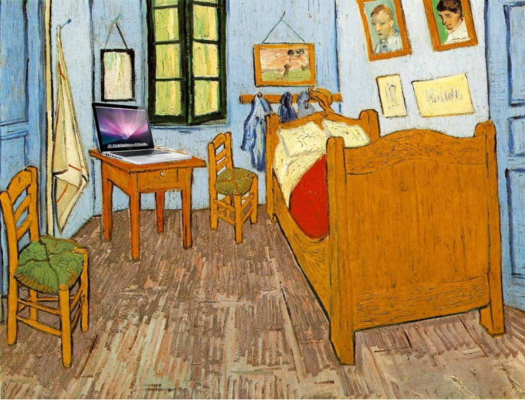 Вінсент Ван Ґоґ «Спальня в Арлі», 1888-1889